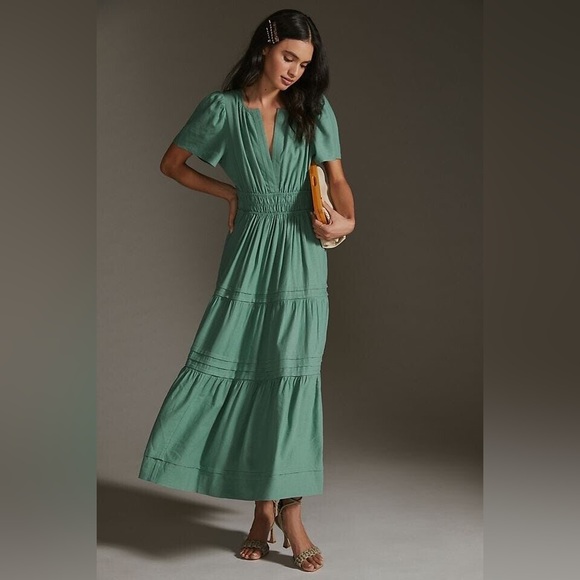 Anthropologie Dresses & Skirts - Anthropologie Somerset Maxi Dress Linen